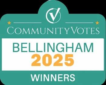 CommunityVotes Bellingham 2025 winners badge