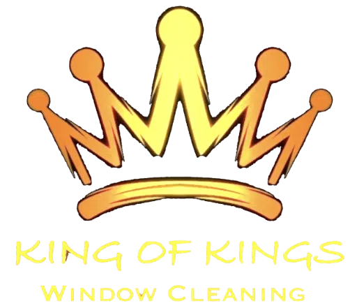 King of Kings Window Cleaning — a gold crown above the company name