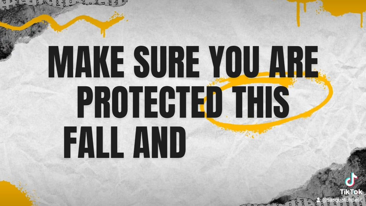Opening frame of a Sasquatch Pest Control video about fall and winter pest activity